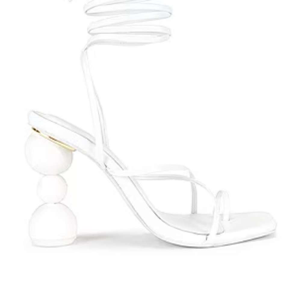 Song of Style White Stiletto Heels